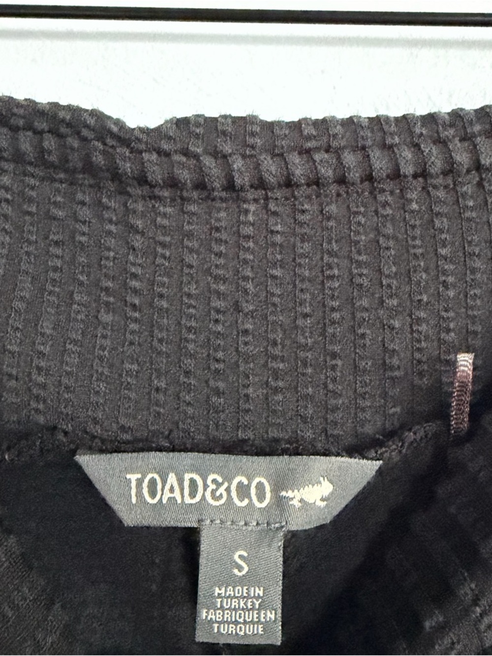 Toad&Co Chaka Wide Leg Pants Samba Texture Black - Picture 7 of 11